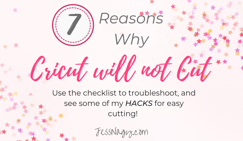 7 Reasons your Cricut Will Not Cut Correctly | One Crafty Mama 7 Reasons your Cricut Will Not Cut Correctly | One Crafty Mama