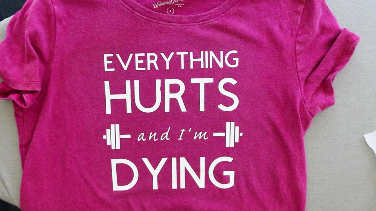 How to Use Heat Transfer Vinyl (HTV) On A T-Shirt