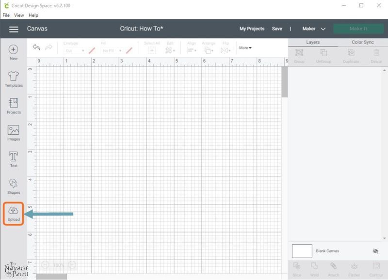 How to Upload Images to Cricut Design Space - The Navage Patch