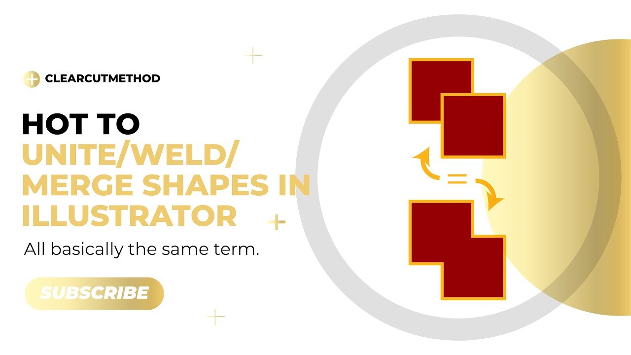 7 - Weld and other ways to combine shapes - YouTube