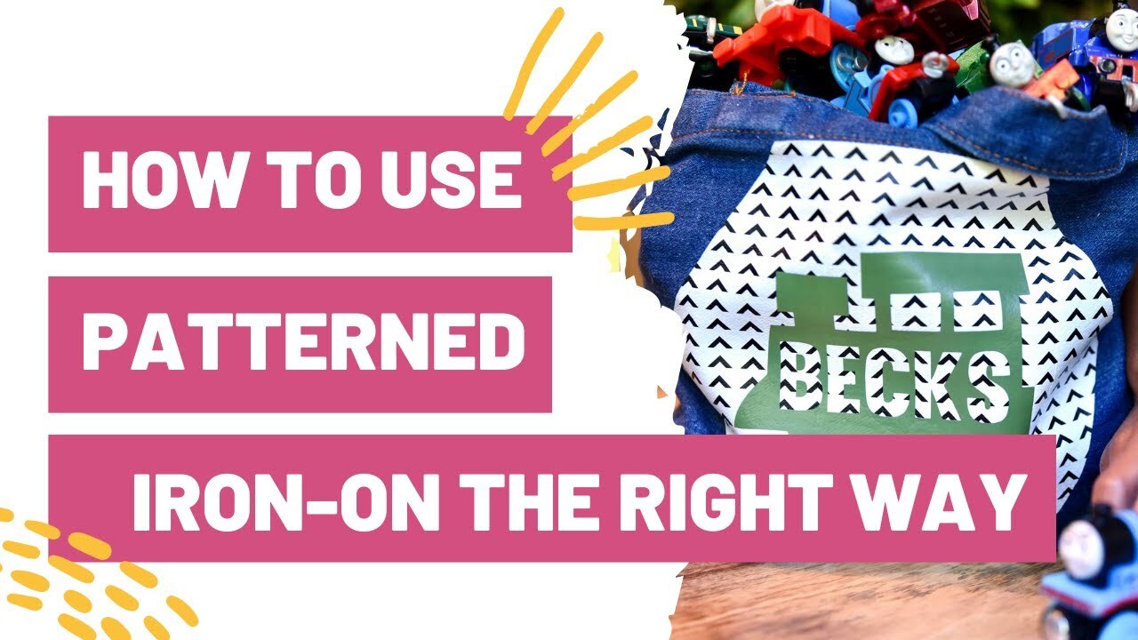 Cricut Patterned Iron On Project Tips – Scrap Me Quick Designs