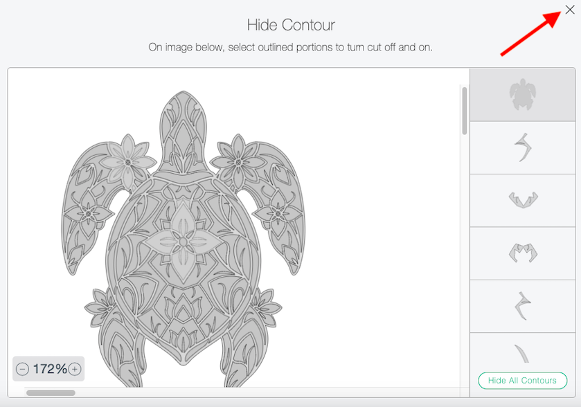 Hide Contour Feature Cricut Design Space | Design Bundles