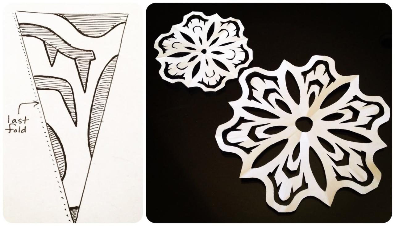 How to make easy paper snowflakes step by step tutorials – Artofit